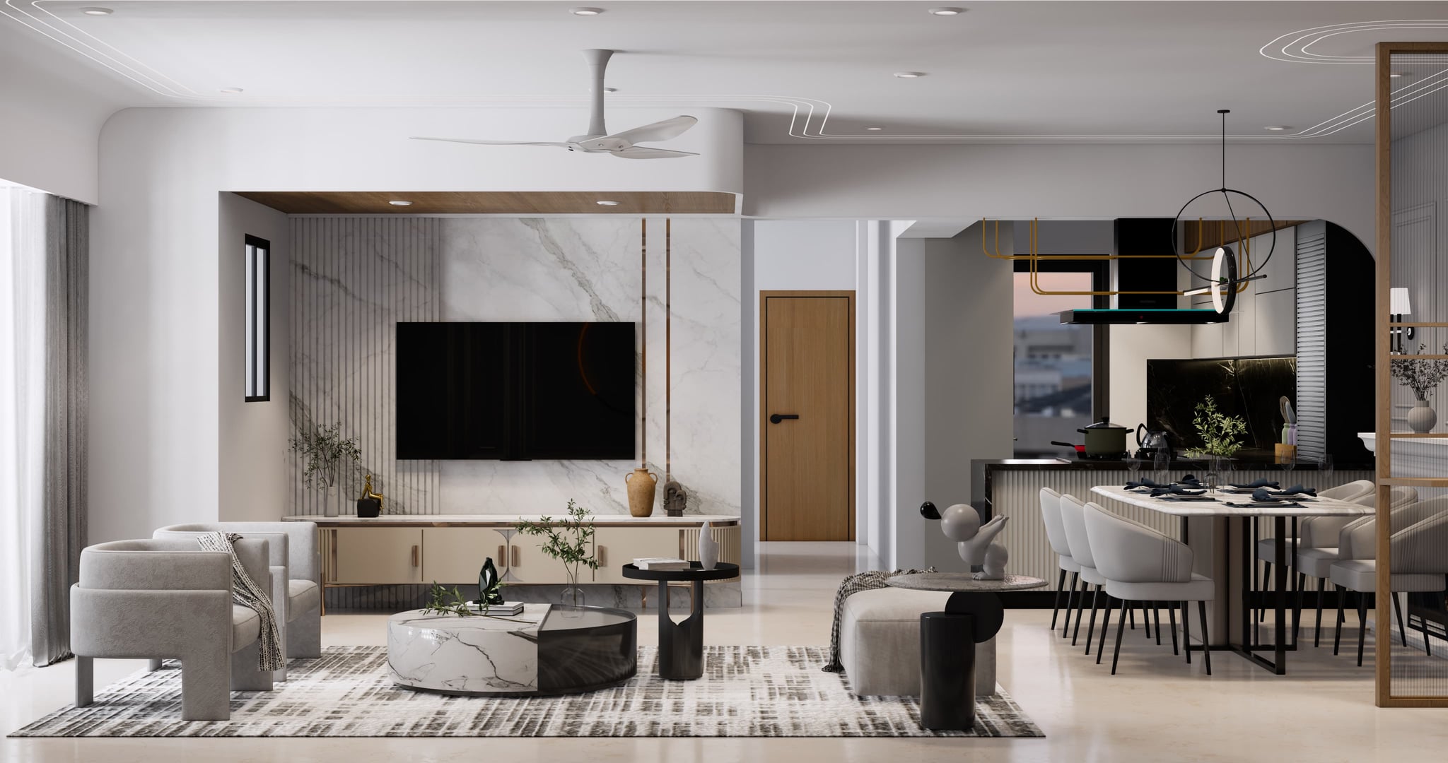 Sophisticated interior at Supreme Estia, Baner