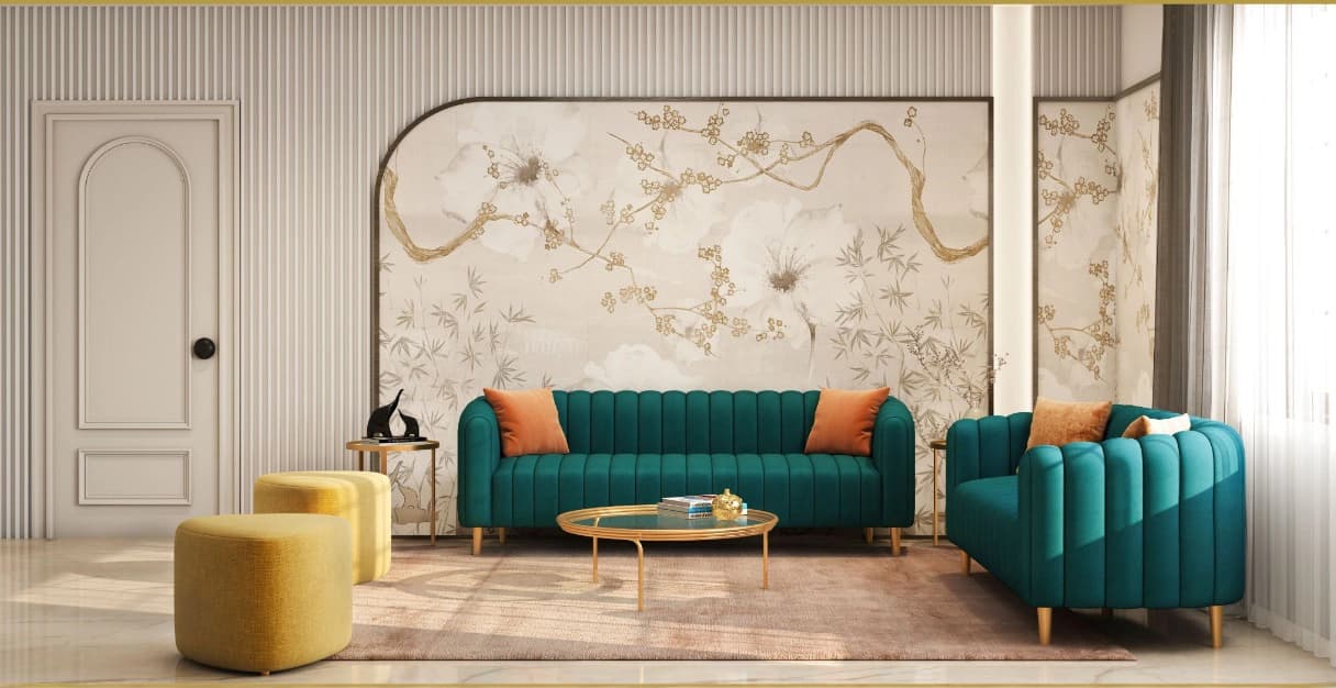 Modern seating area in Pune