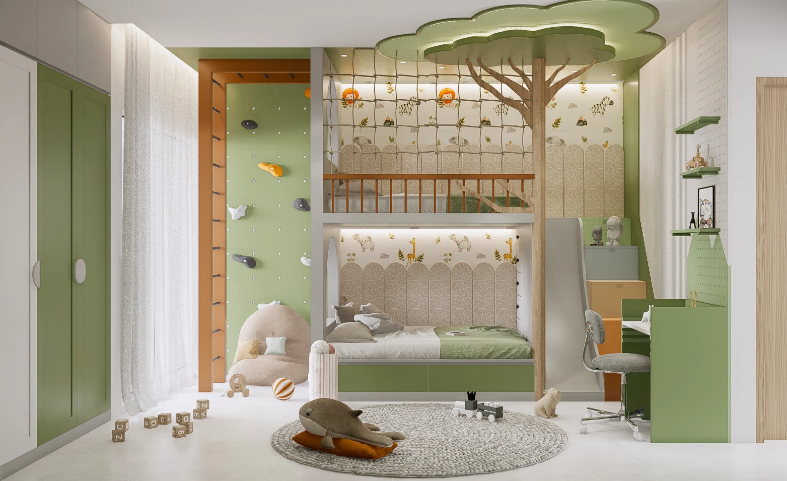 Modern Kids Bedroom in Pune