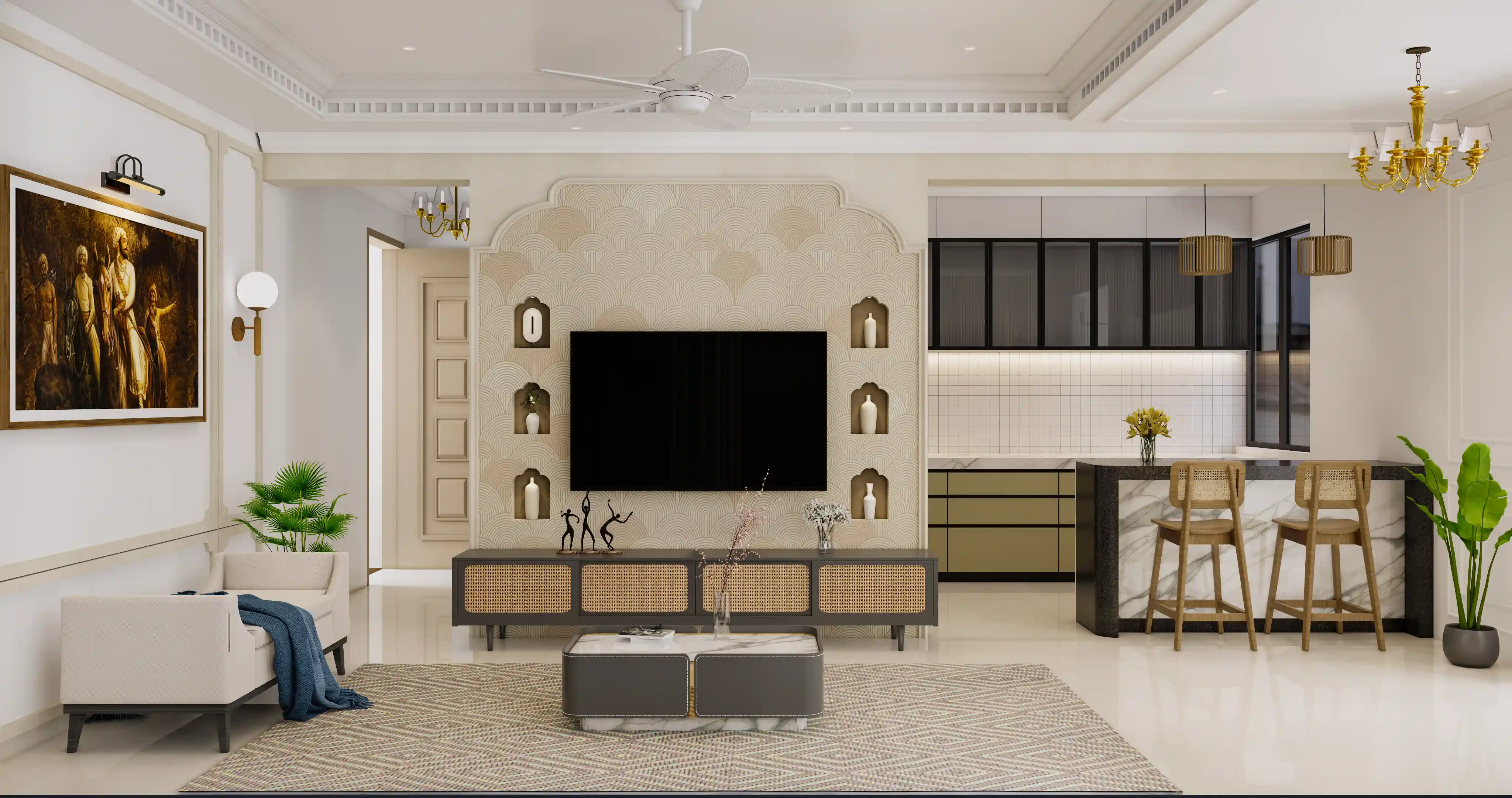 Luxury TV Cabinet